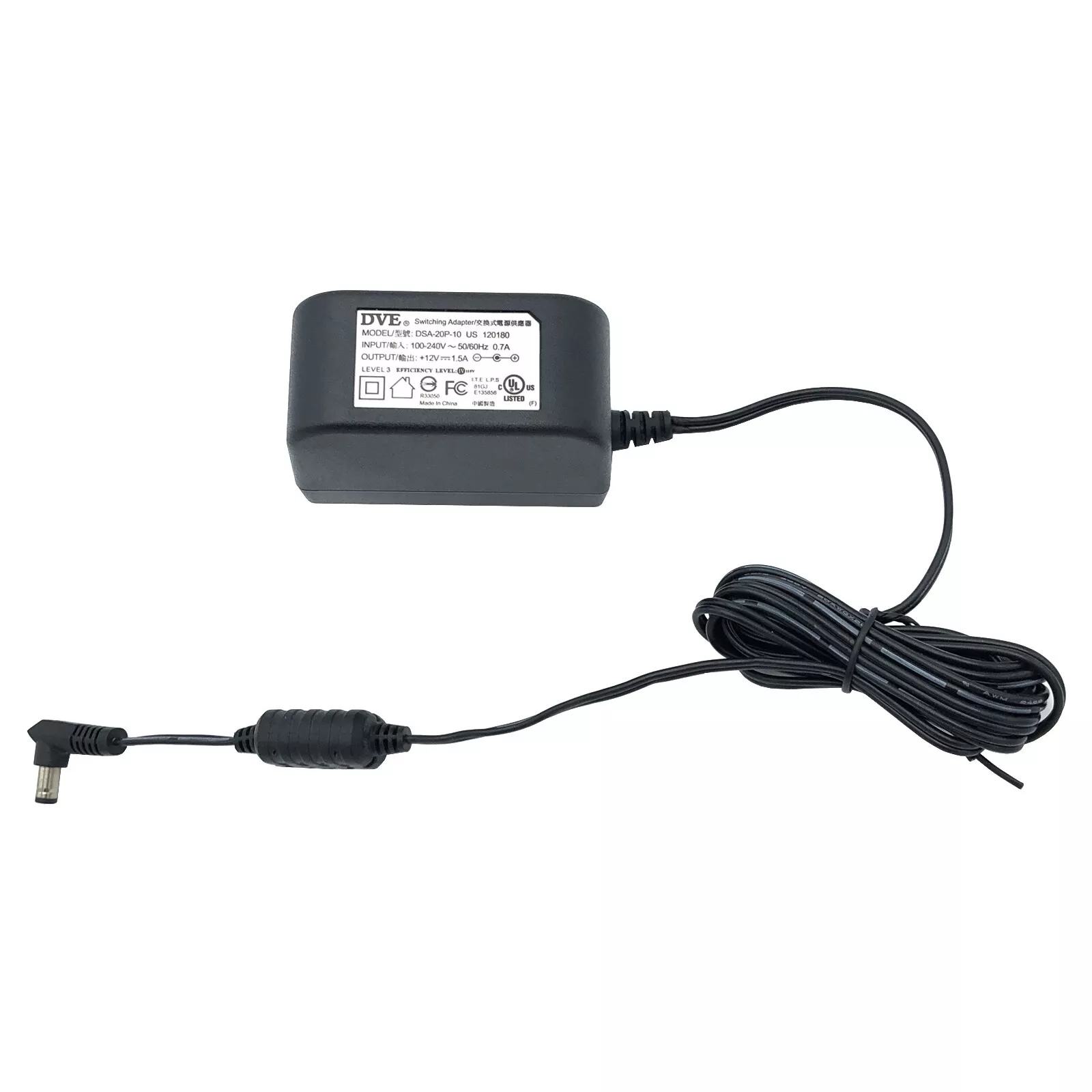 *Brand NEW*Genuine 12V 1.5A 18W DVE AC DC Wall Switching Adapter Model DSA-20P-10 Power Supply